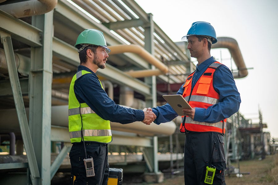 Compliance handshake