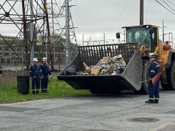 Earth Day cleanup in Chester