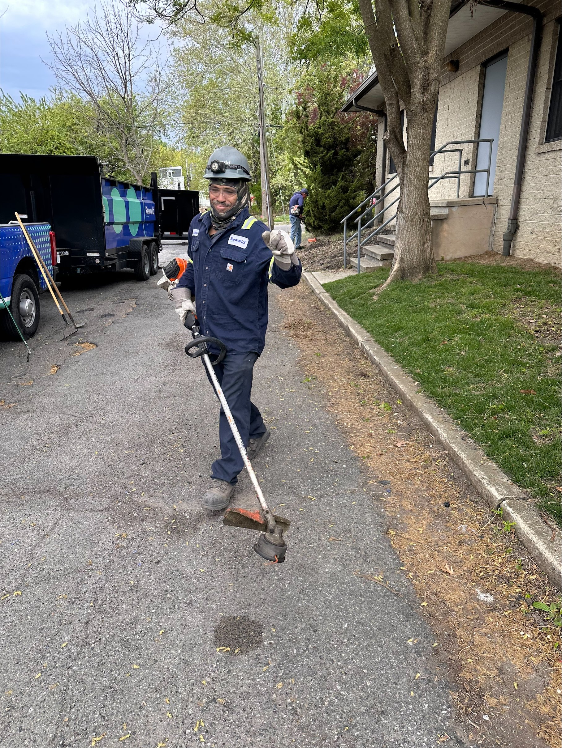 Senior Center cleanup in Chester