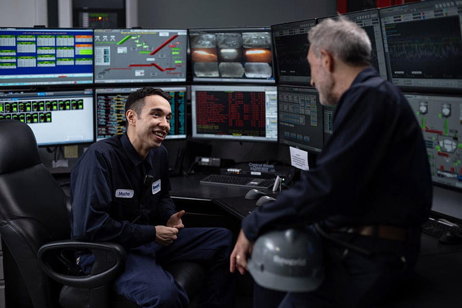 WTE control room